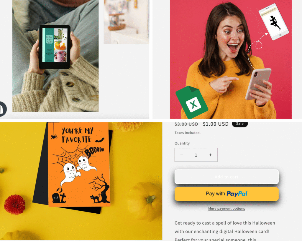 Portfolio de marketing digital: proyectos en Shopify Collage de proyectos creados en Shopify para e-commerce, diseño de tiendas online y optimización de productos.
